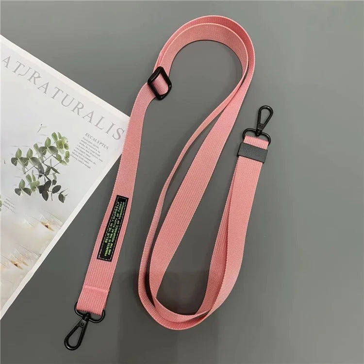 Crossbody Phone Lanyard Adjustable Nylon Neck Strap with Tether Tab, Total Length: 160cm