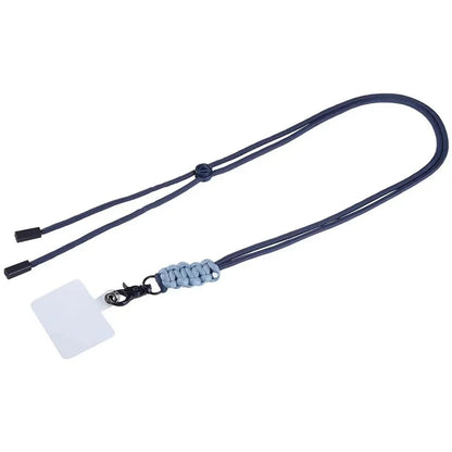 Phone Lanyard 140cm Crossbody Adjustable Nylon Neck Strap Necklace with Tether Tab