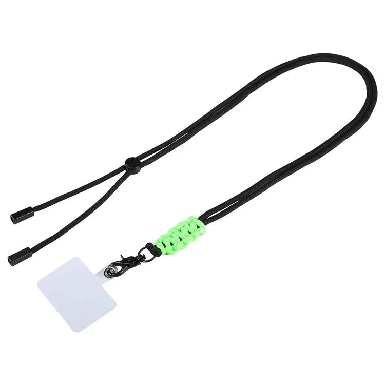 Phone Lanyard 140cm Crossbody Adjustable Nylon Neck Strap Necklace with Tether Tab