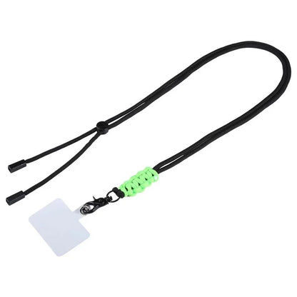 Phone Lanyard 140cm Crossbody Adjustable Nylon Neck Strap Necklace with Tether Tab
