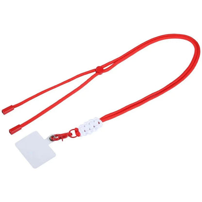 Phone Lanyard 140cm Crossbody Adjustable Nylon Neck Strap Necklace with Tether Tab
