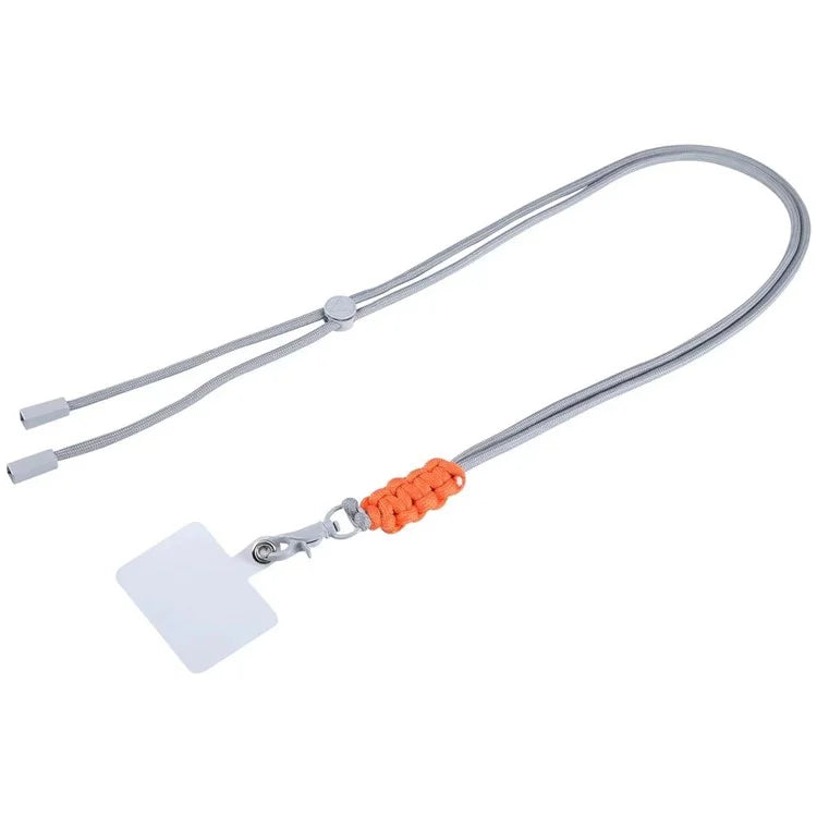 Phone Lanyard 140cm Crossbody Adjustable Nylon Neck Strap Necklace with Tether Tab