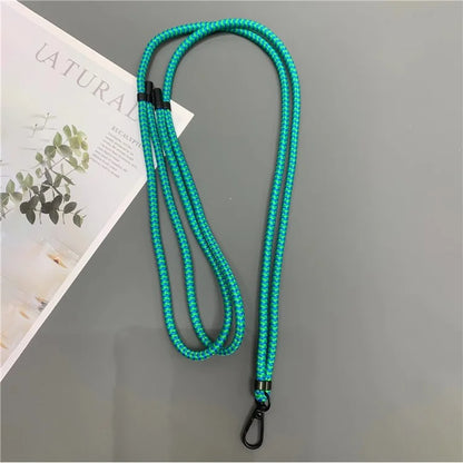 Crossbody Cell Phone Lanyard 6mm Thick Nylon Adjustable Strap with Tether Tab, Total Length: 150cm