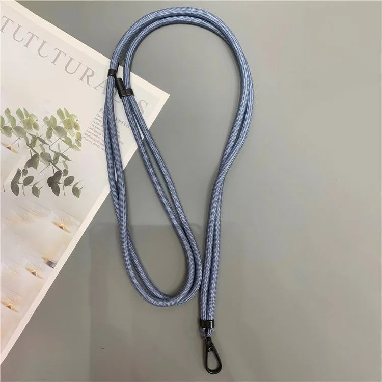 Crossbody Cell Phone Lanyard 6mm Thick Nylon Adjustable Strap with Tether Tab, Total Length: 150cm