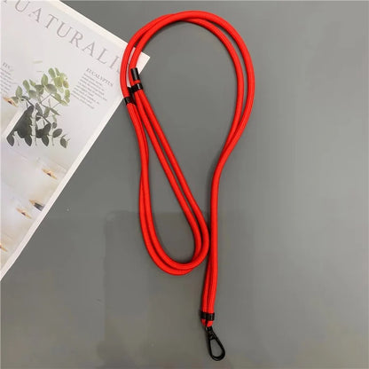Crossbody Cell Phone Lanyard 6mm Thick Nylon Adjustable Strap with Tether Tab, Total Length: 150cm