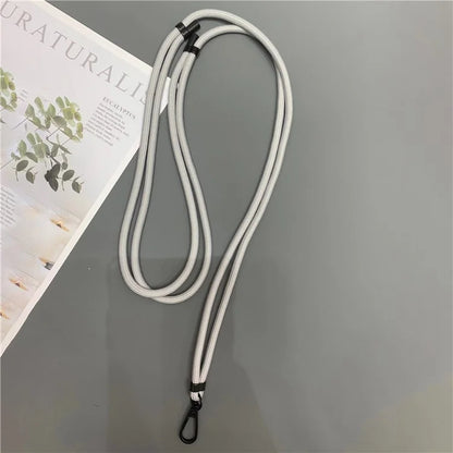 Crossbody Cell Phone Lanyard 6mm Thick Nylon Adjustable Strap with Tether Tab, Total Length: 150cm