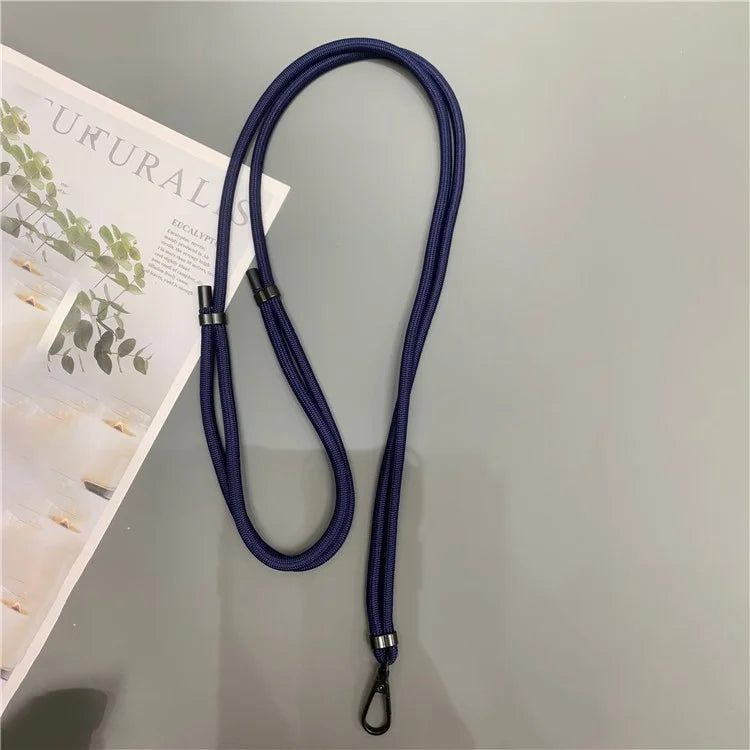 Crossbody Cell Phone Lanyard 6mm Thick Nylon Adjustable Strap with Tether Tab, Total Length: 150cm