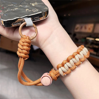 Phone Wrist Strap Adjustable Nylon Wrist Rope with Tether Tab, Toatl Length: 240mm