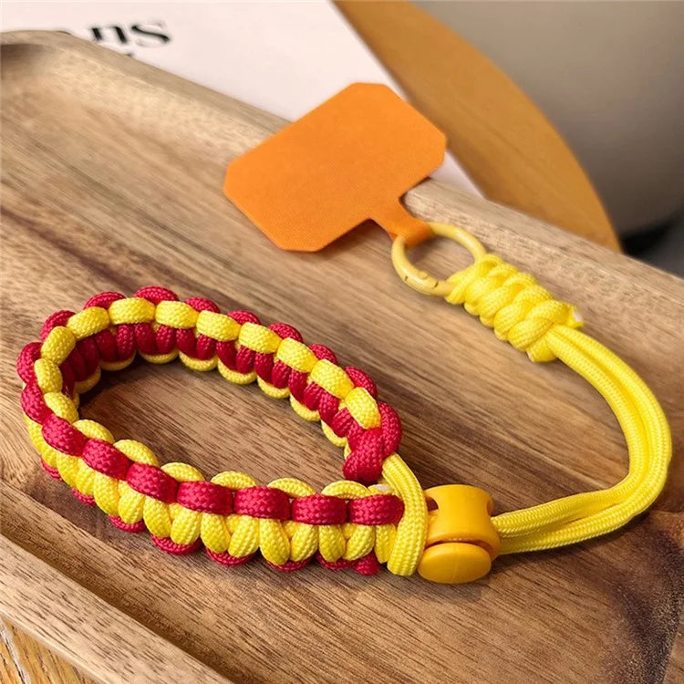 Phone Wrist Strap Adjustable Nylon Wrist Rope with Tether Tab, Toatl Length: 240mm