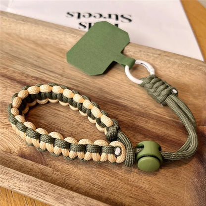 Phone Wrist Strap Adjustable Nylon Wrist Rope with Tether Tab, Toatl Length: 240mm