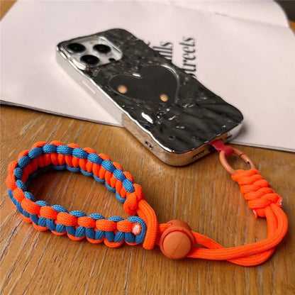 Phone Wrist Strap Adjustable Nylon Wrist Rope with Tether Tab, Toatl Length: 240mm