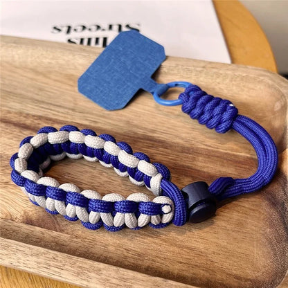 Phone Wrist Strap Adjustable Nylon Wrist Rope with Tether Tab, Toatl Length: 240mm