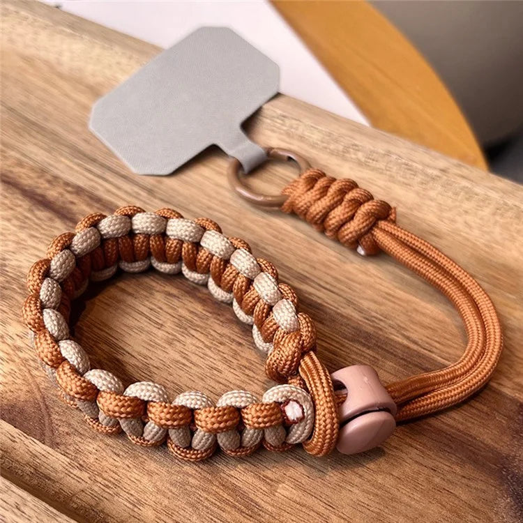 Phone Wrist Strap Adjustable Nylon Wrist Rope with Tether Tab, Toatl Length: 240mm