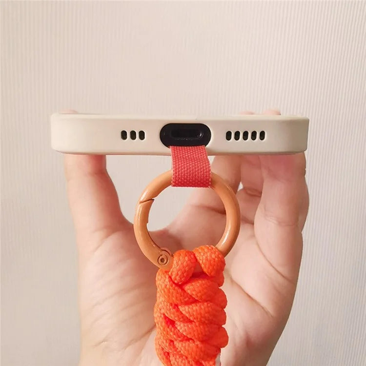 Phone Wrist Strap Adjustable Nylon Wrist Rope with Tether Tab, Toatl Length: 240mm