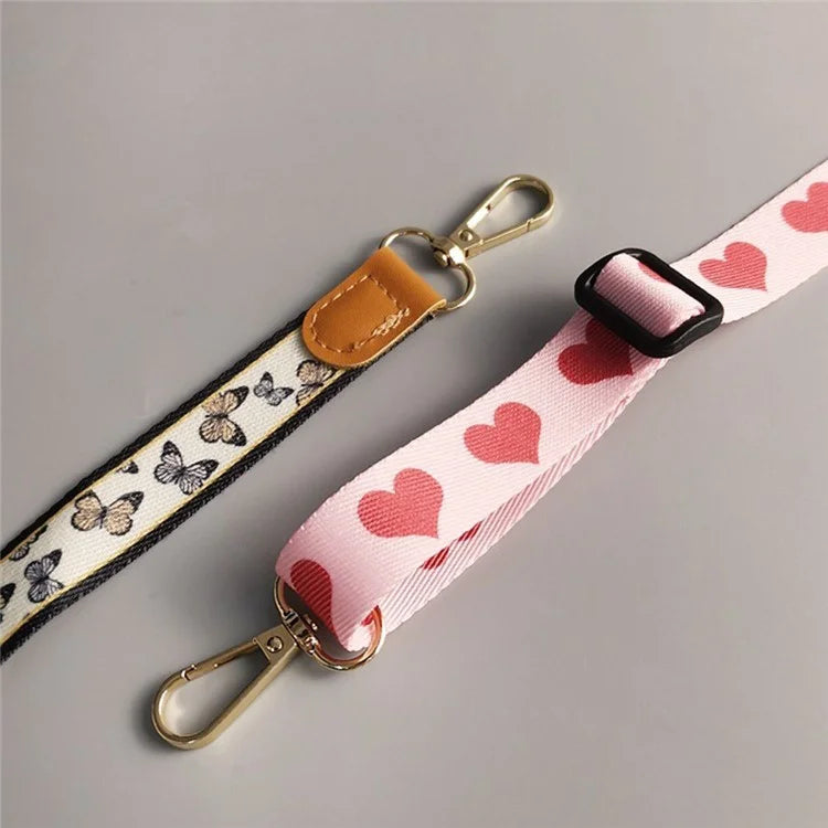Crossbody Cell Phone Strap Universal Adjustable Phone Lanyard with Tether Tab, Folded Length: 61cm