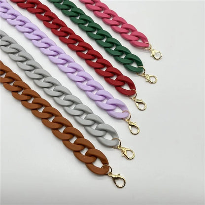 Phone Wrist Lanyard Matte Acrylic Chain 60cm Phone Wrist Strap
