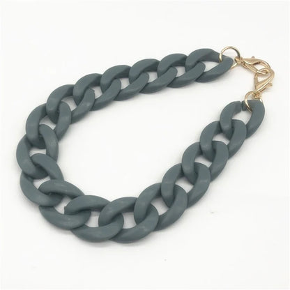 Phone Wrist Lanyard Matte Acrylic Chain 60cm Phone Wrist Strap