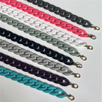 Phone Wrist Lanyard Matte Acrylic Chain 60cm Phone Wrist Strap