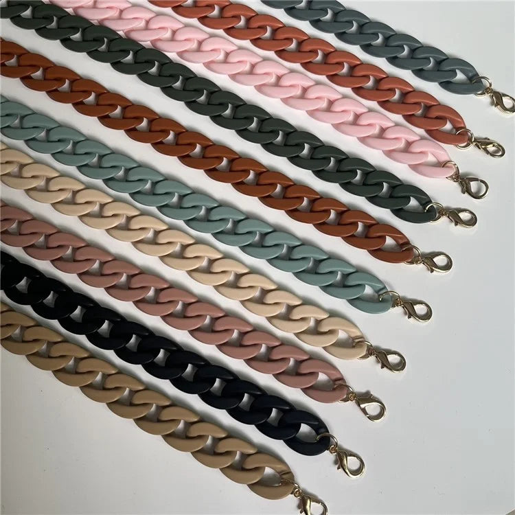 Phone Wrist Lanyard Matte Acrylic Chain 60cm Phone Wrist Strap