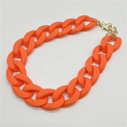 Phone Wrist Lanyard Matte Acrylic Chain 60cm Phone Wrist Strap