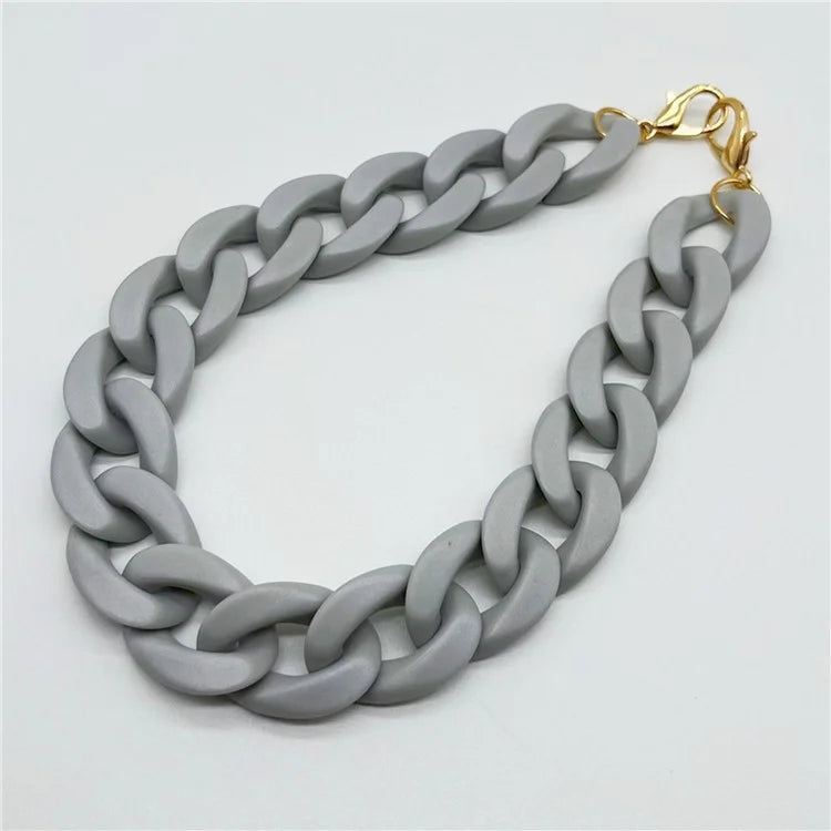 Phone Wrist Lanyard Matte Acrylic Chain 60cm Phone Wrist Strap