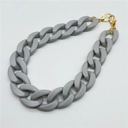 Phone Wrist Lanyard Matte Acrylic Chain 60cm Phone Wrist Strap