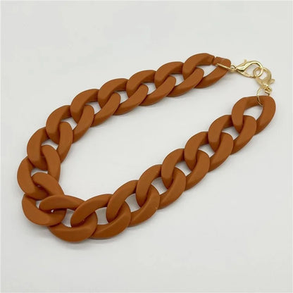 Phone Wrist Lanyard Matte Acrylic Chain 60cm Phone Wrist Strap
