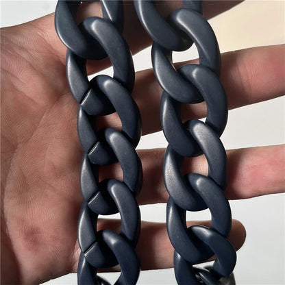 Phone Wrist Lanyard Matte Acrylic Chain 60cm Phone Wrist Strap