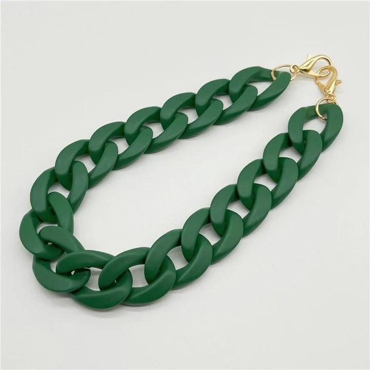 Phone Wrist Lanyard Matte Acrylic Chain 60cm Phone Wrist Strap