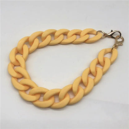 Phone Wrist Lanyard Matte Acrylic Chain 60cm Phone Wrist Strap