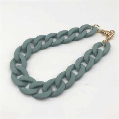 Phone Wrist Lanyard Matte Acrylic Chain 60cm Phone Wrist Strap