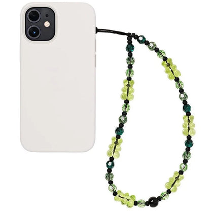 Phone Charm 32cm+5cm Bear Phone Lanyard Phone Bracelet Aesthetic Wrist Strap
