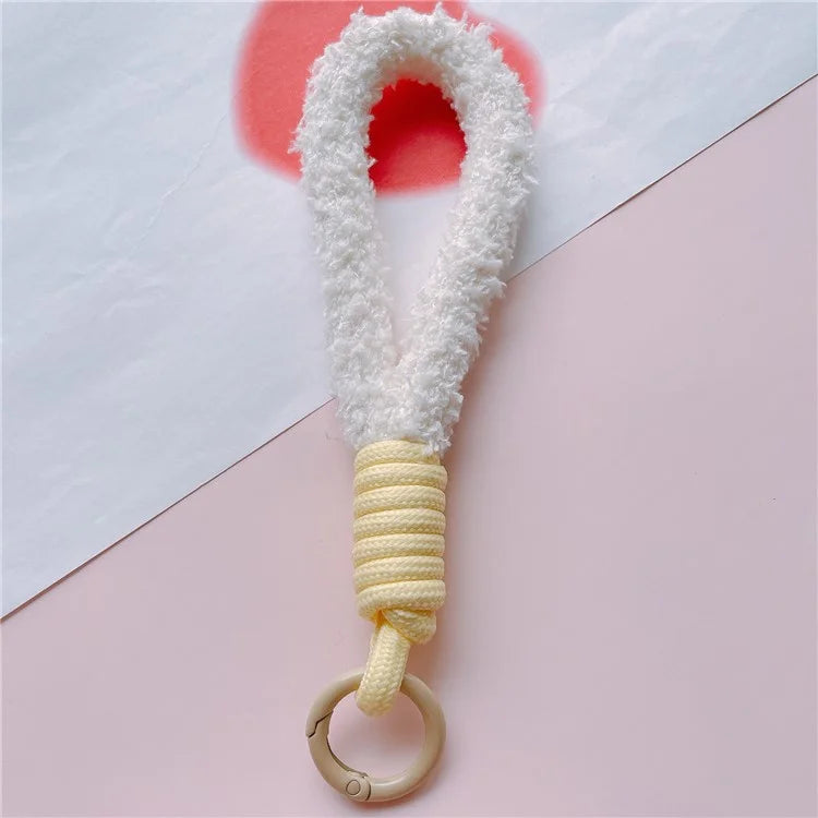 Phone Strap 16cm Woven Polyester Hands-Free Cell Phone Wristlet Bracelet