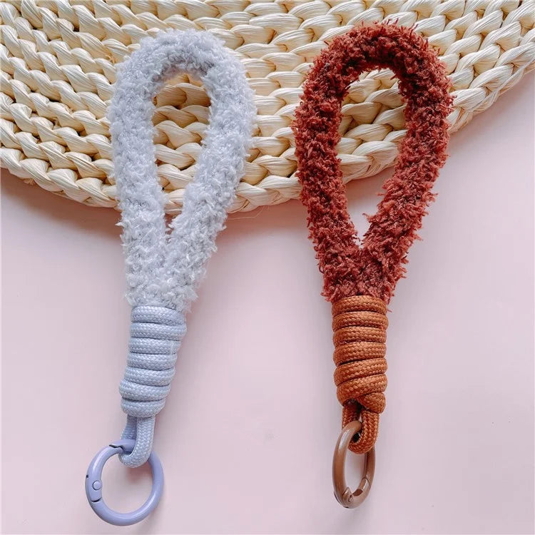 Phone Strap 16cm Woven Polyester Hands-Free Cell Phone Wristlet Bracelet