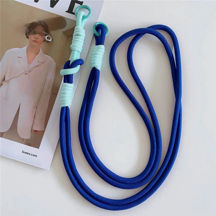 Cell Phone Lanyard Universal Crossbody Polyester Strap with Tether Tab, Total Length: 120cm