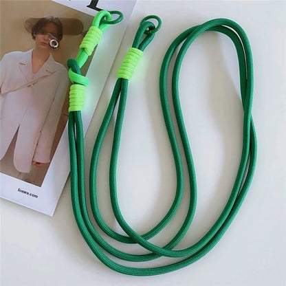 Cell Phone Lanyard Universal Crossbody Polyester Strap with Tether Tab, Total Length: 120cm