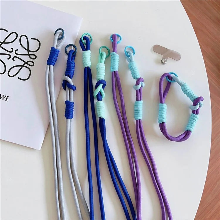 Cell Phone Lanyard Universal Crossbody Polyester Strap with Tether Tab, Total Length: 120cm