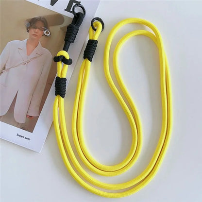 Cell Phone Lanyard Universal Crossbody Polyester Strap with Tether Tab, Total Length: 120cm