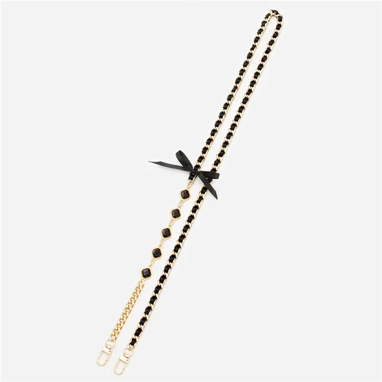 Crossbody Phone Lanyard Metal Phone Charm Cell Phone Chain Strap, Total Length: 120cm