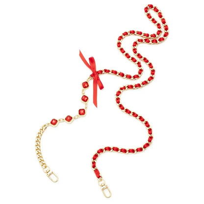 Crossbody Phone Lanyard Metal Phone Charm Cell Phone Chain Strap, Total Length: 120cm