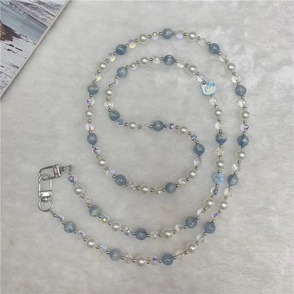 120cm KT Beads Phone Strap Crossbody Chain Phone Lanyard