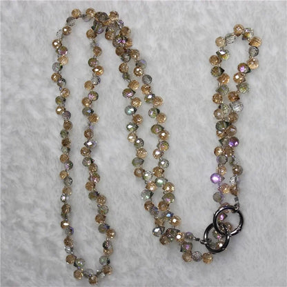 Phone Strap Strawberry Crystal Beads Necklace Crossbody Neck Lanyard with Tether Tab, Total Length: 120cm