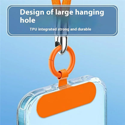 2Pcs 0.6mm Ultra Thin Phone Tether Tabs for Phone Case Metal Safety Patch