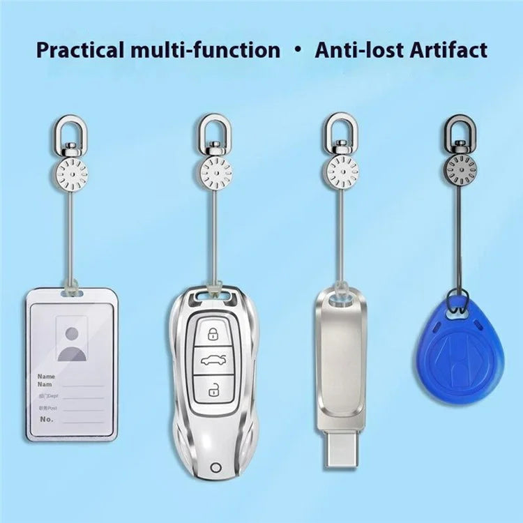 10Pcs / Pack Dial Decor Small Lanyard for Phone Case DIY Anti-Lost Rotating Strap Cell Phone Accessory