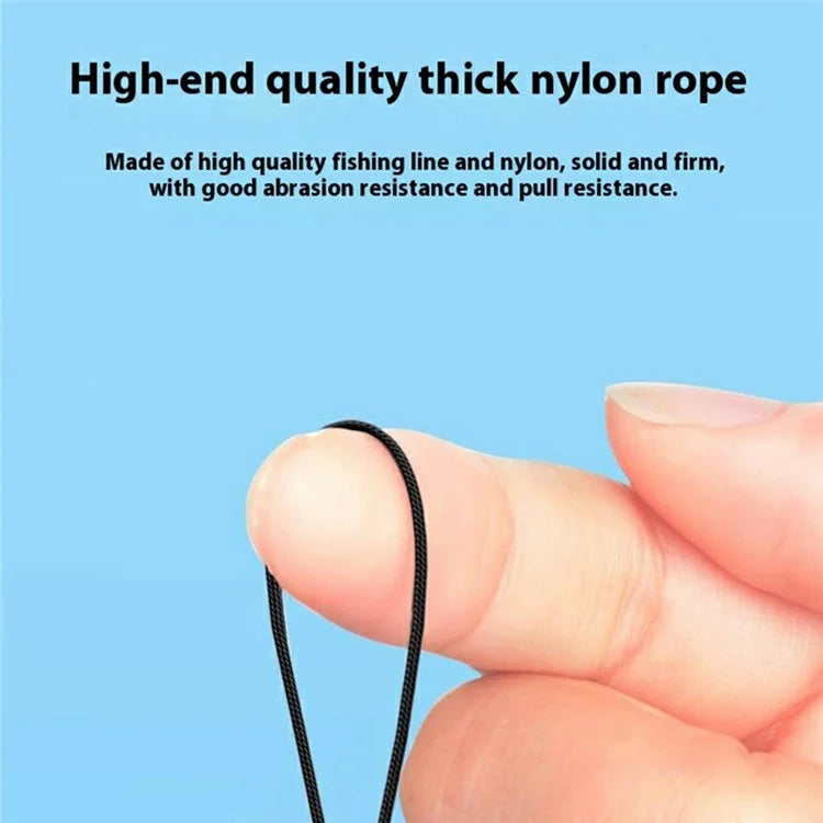 10Pcs / Pack Dial Decor Small Lanyard for Phone Case DIY Anti-Lost Rotating Strap Cell Phone Accessory