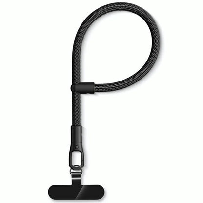 7mm Adjustable Wrist Strap Polyester Phone Lanyard with Tether Tab