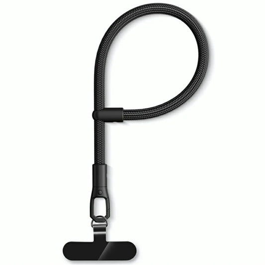 7mm Adjustable Wrist Strap Polyester Phone Lanyard with Tether Tab