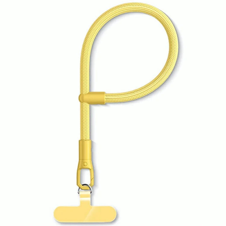 7mm Adjustable Wrist Strap Polyester Phone Lanyard with Tether Tab