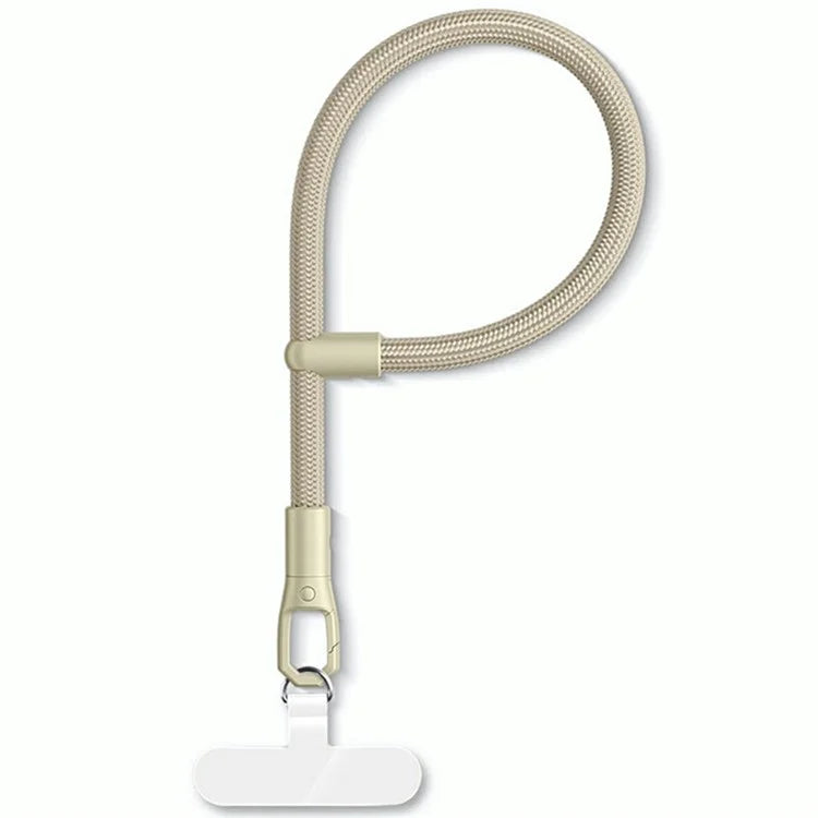 7mm Adjustable Wrist Strap Polyester Phone Lanyard with Tether Tab