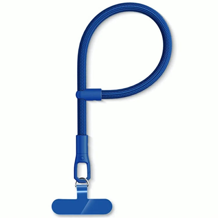 7mm Adjustable Wrist Strap Polyester Phone Lanyard with Tether Tab